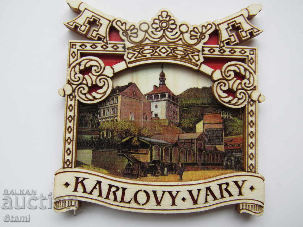 3D magnet from Karlovy Vary, Czech Republic -26 with price 11.20 BGN | € 5.73