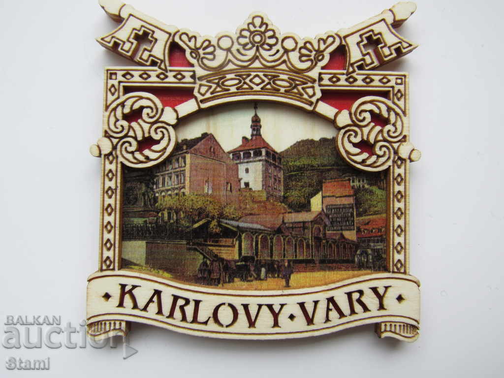3D magnet from Karlovy Vary, Czech Republic -26