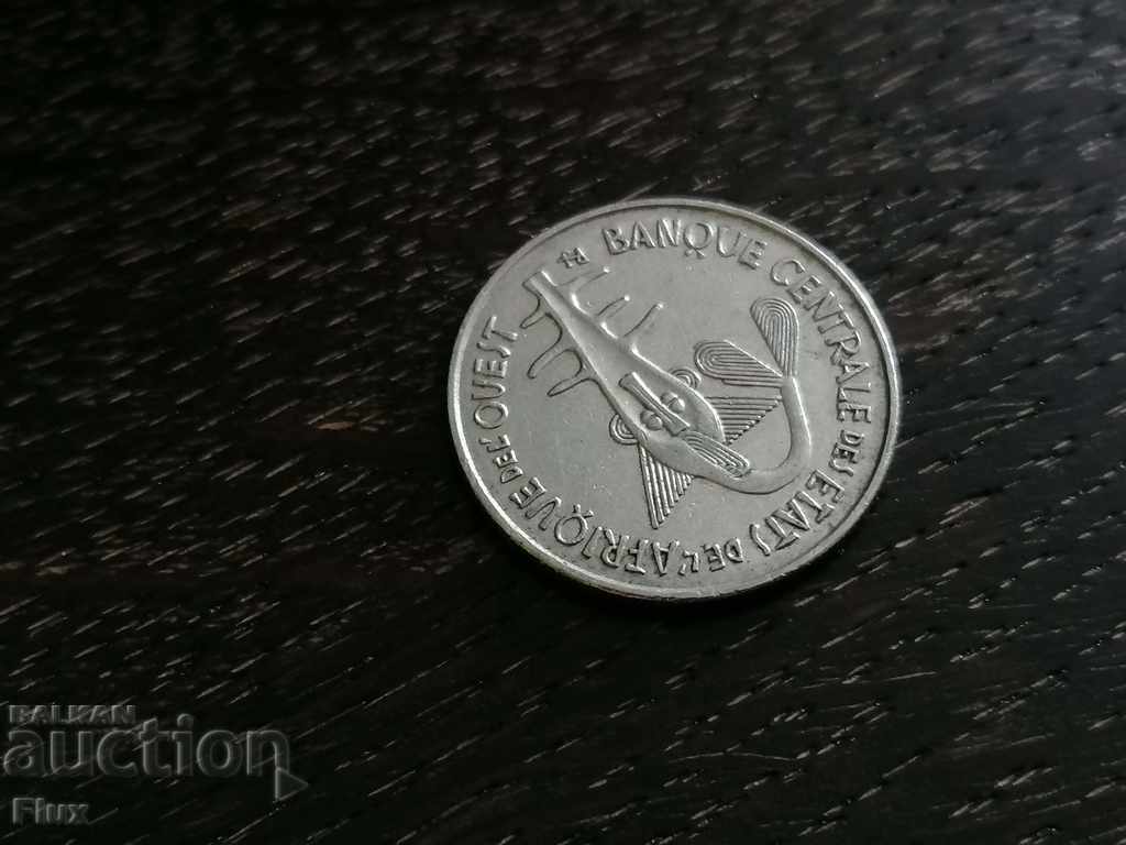 Coin - West African States - 100 francs 1978 with price 5.00 BGN | € 2.56 Coin - West African States - 100 francs 1978 with price 5.00 BGN | € 2.56