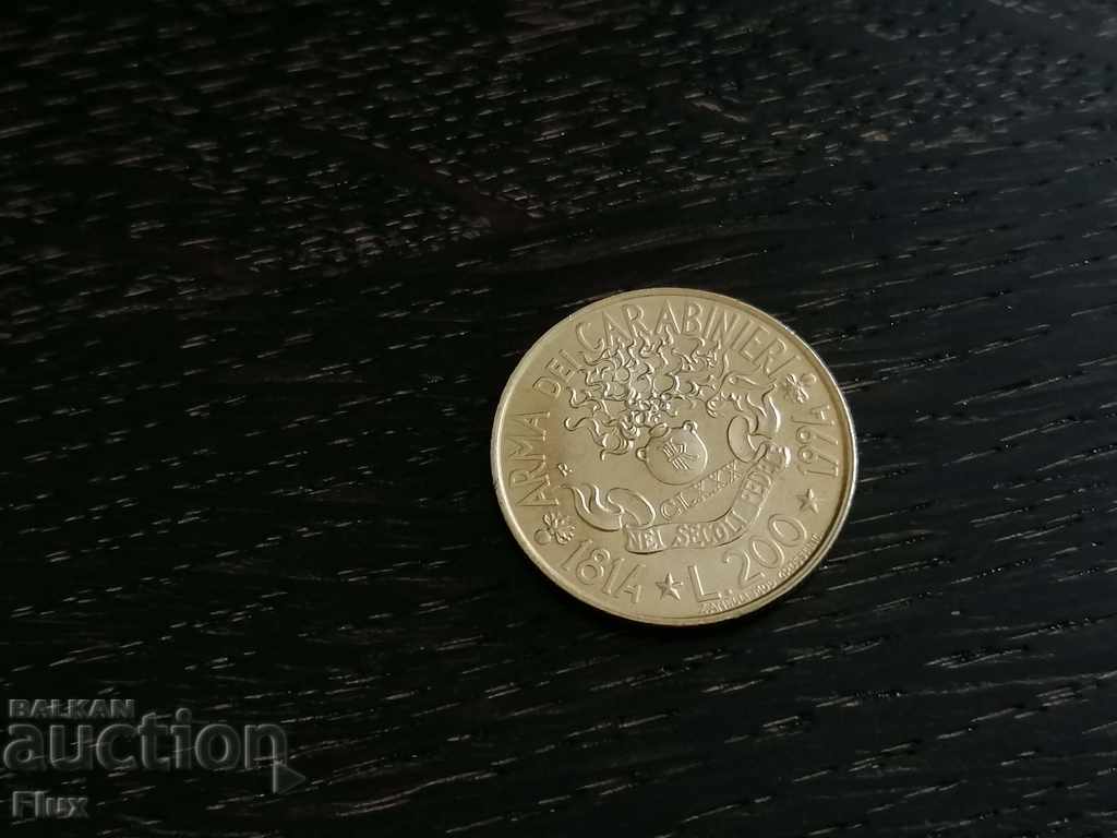 Monede - Italia - 200 liras | 1994.