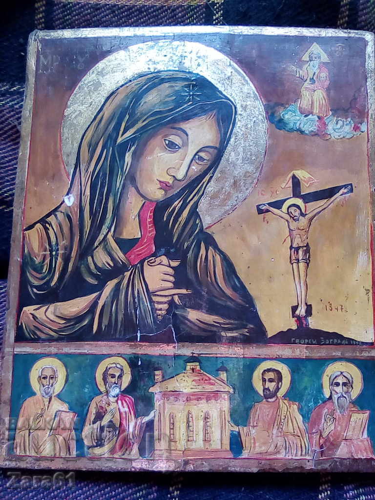 Auction  Suffering Virgin, Georgi Yanev (1962-2009)