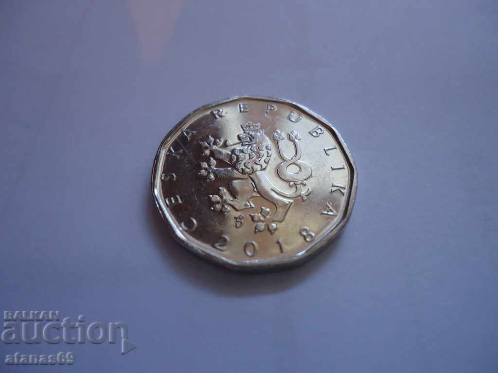 2 Crowns 2018 CZECH REPUBLIC with price 0.99 BGN | € 0.51