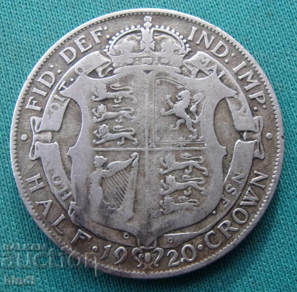 Anglia ½ Coroana 1920