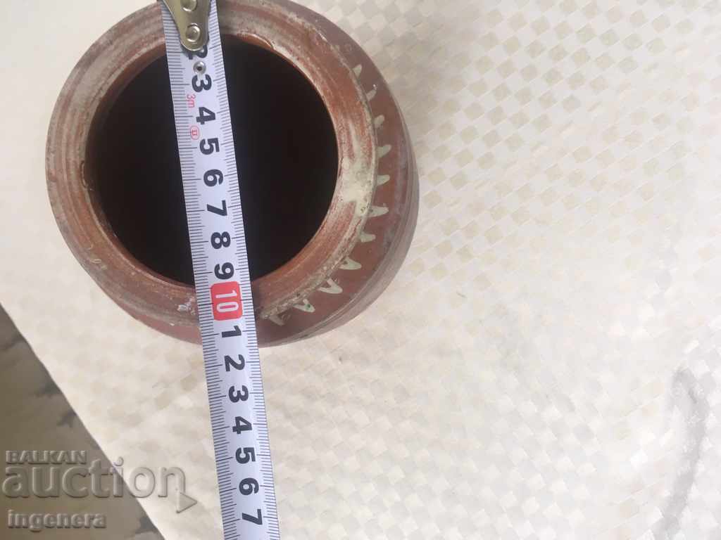 CERAMICS DISTINGUISHED VESSEL WITH ANCIENT VIEW MASK with price 28.00 BGN | € 14.32 CERAMICS DISTINGUISHED VESSEL WITH ANCIENT VIEW MASK with price 28.00 BGN | € 14.32