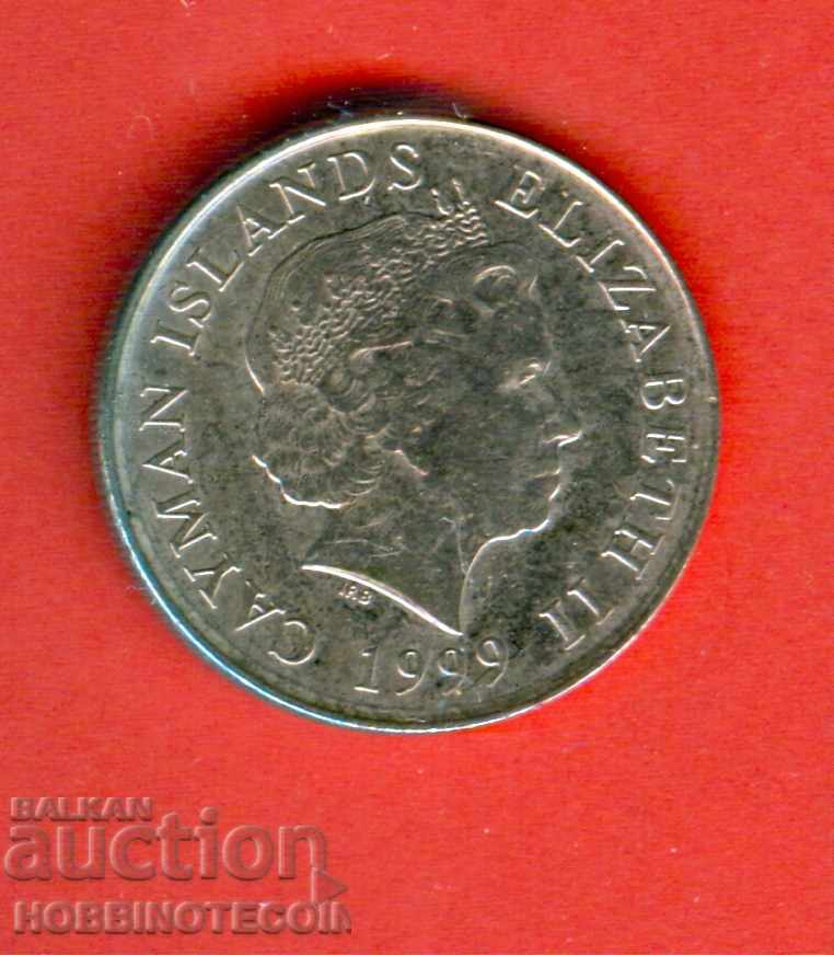 CAYMAN ISLANDS 25 Cents Issue 1999 SHIP CAYMAN ISLANDS 25 Cents Issue 1999 SHIP