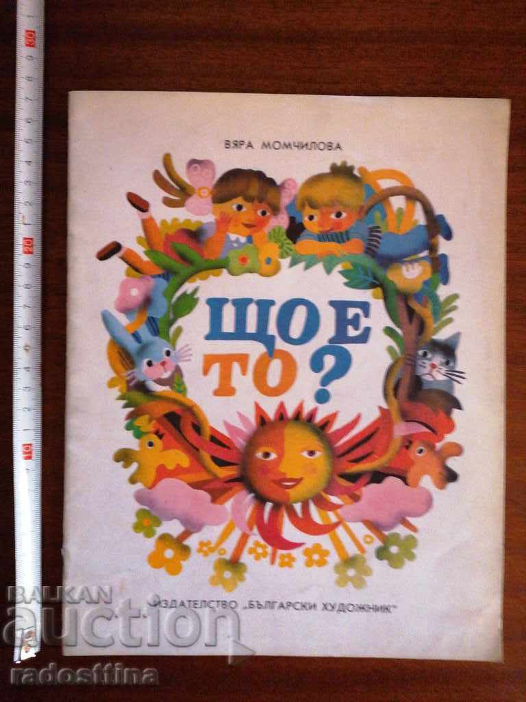 Children's Book What is Vera Momchilova