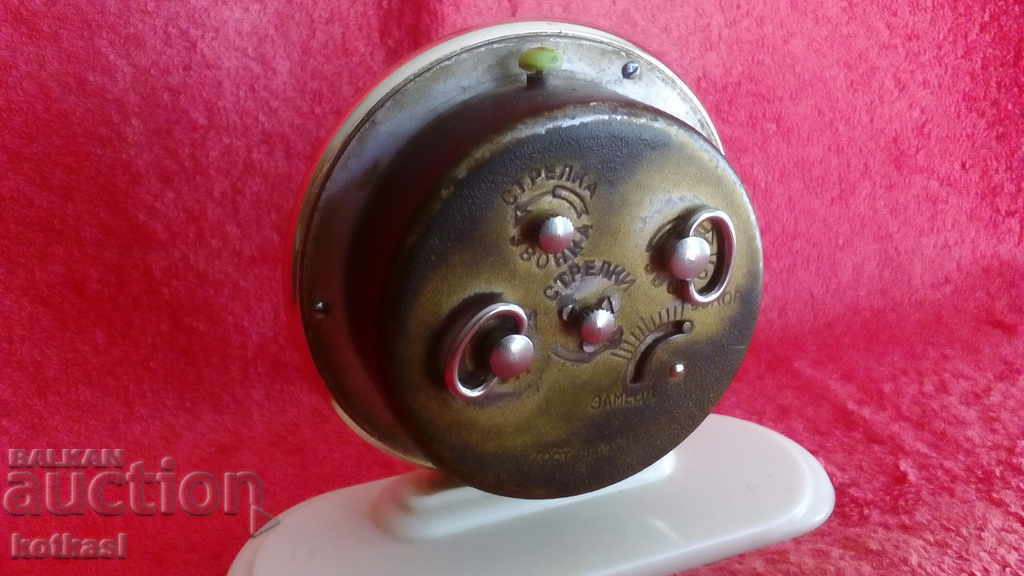 Old social desk clock Alarm Clock Friendship Elephant USSR Russia - 5 Old social desk clock Alarm Clock Friendship Elephant USSR Russia - 5