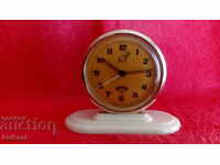 Old social desk clock Alarm Clock Friendship Elephant USSR Russia