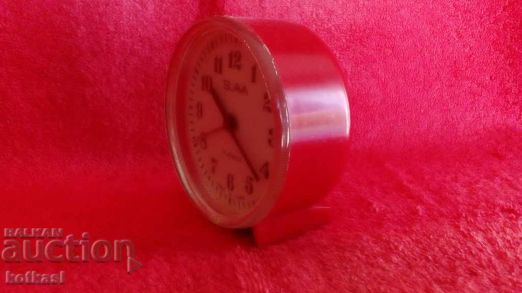 Old Soviet desk clock Alarm clock Slava SLAVA USSR USSR with price 35.50 BGN | € 18.15 Old Soviet desk clock Alarm clock Slava SLAVA USSR USSR with price 35.50 BGN | € 18.15
