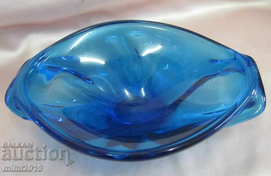 Old Murano Crystal Glass Massive Heavy Cup - 5 Old Murano Crystal Glass Massive Heavy Cup - 5