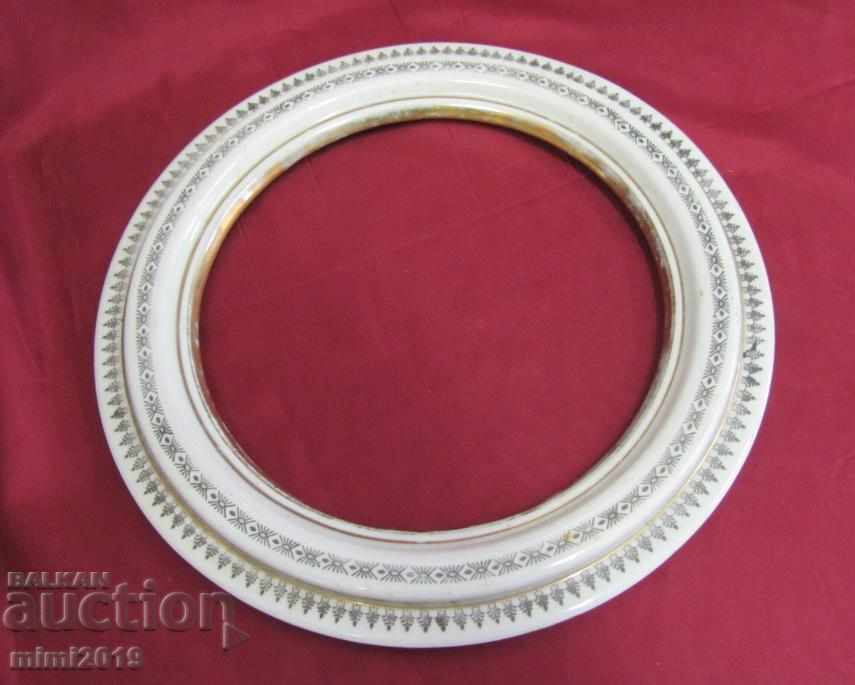 Auction Old Porcelain Photo Frame Auction Old Porcelain Photo Frame