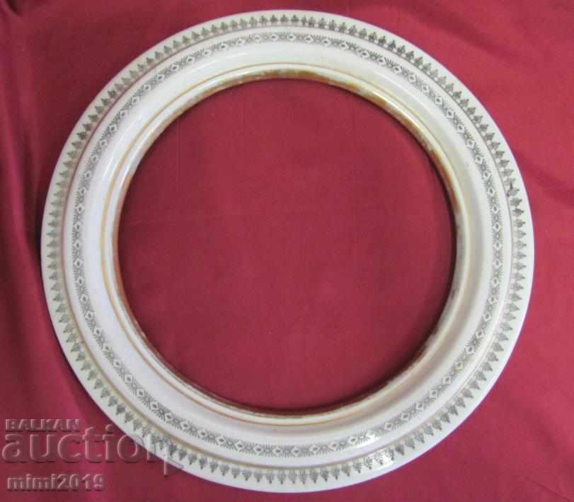 Old Porcelain Photo Frame - 6 Old Porcelain Photo Frame - 6