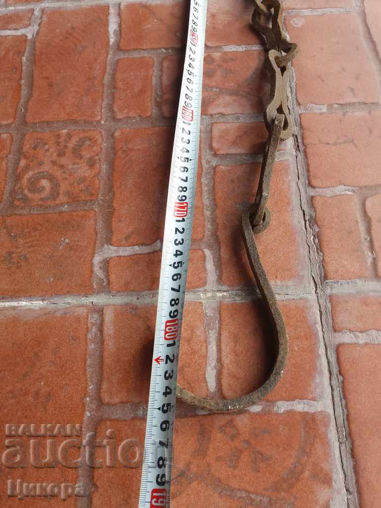 Delivery of OLD FORGED HOOK CHAIN FOR ALDJAK HEAD Delivery of OLD FORGED HOOK CHAIN FOR ALDJAK HEAD