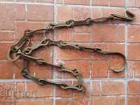 OLD FORGED HOOK CHAIN FOR ALDJAK HEAD