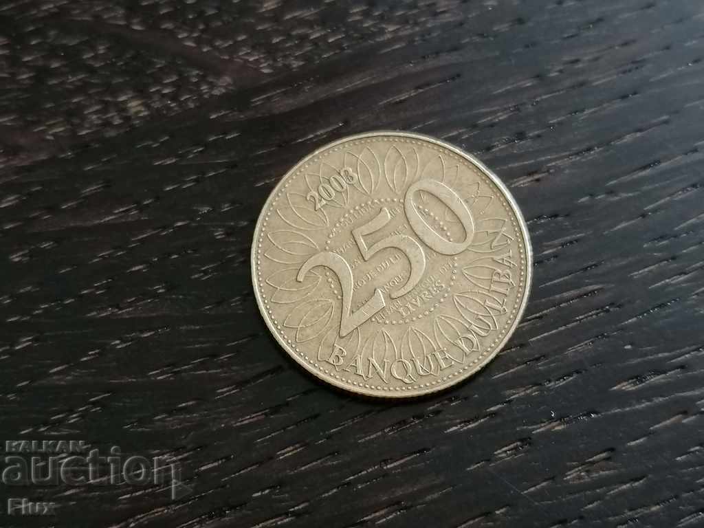 Coin - Lebanon - 250 pounds 2003