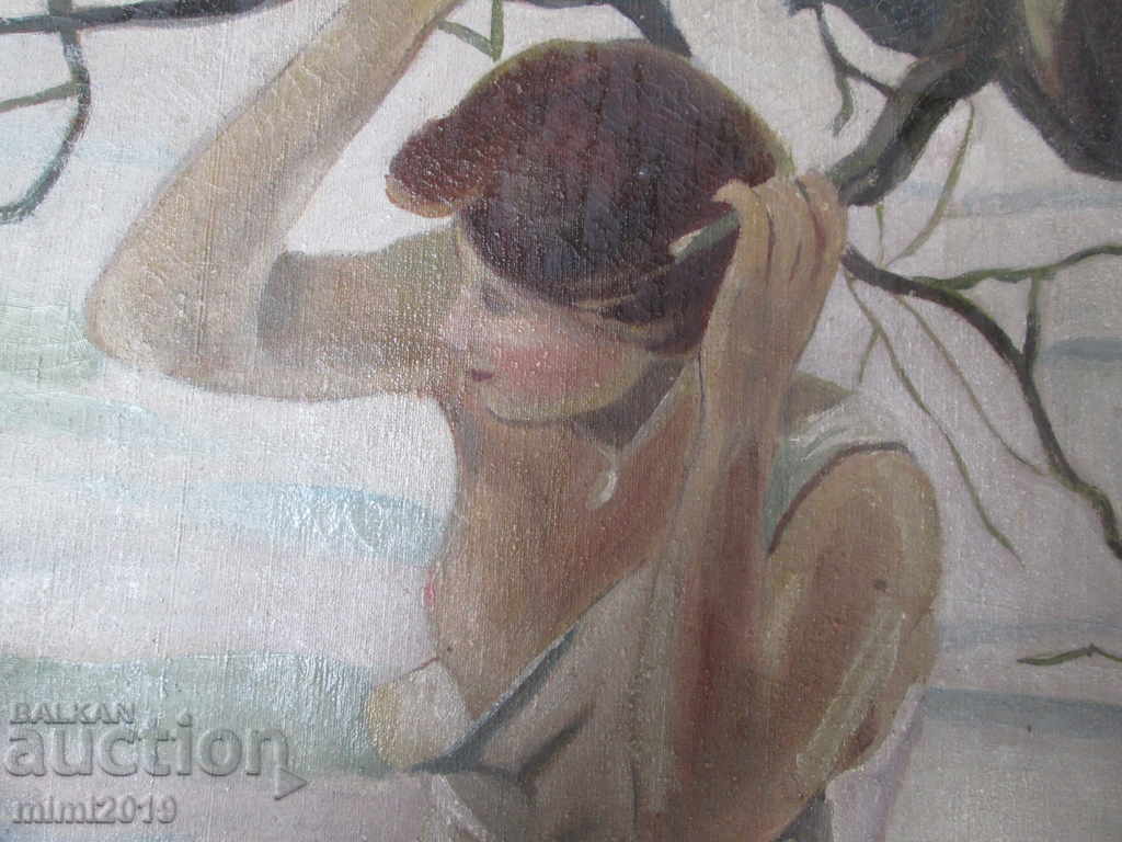 1922. Secession large painting - oil, canvas, signed - 7 1922. Secession large painting - oil, canvas, signed - 7