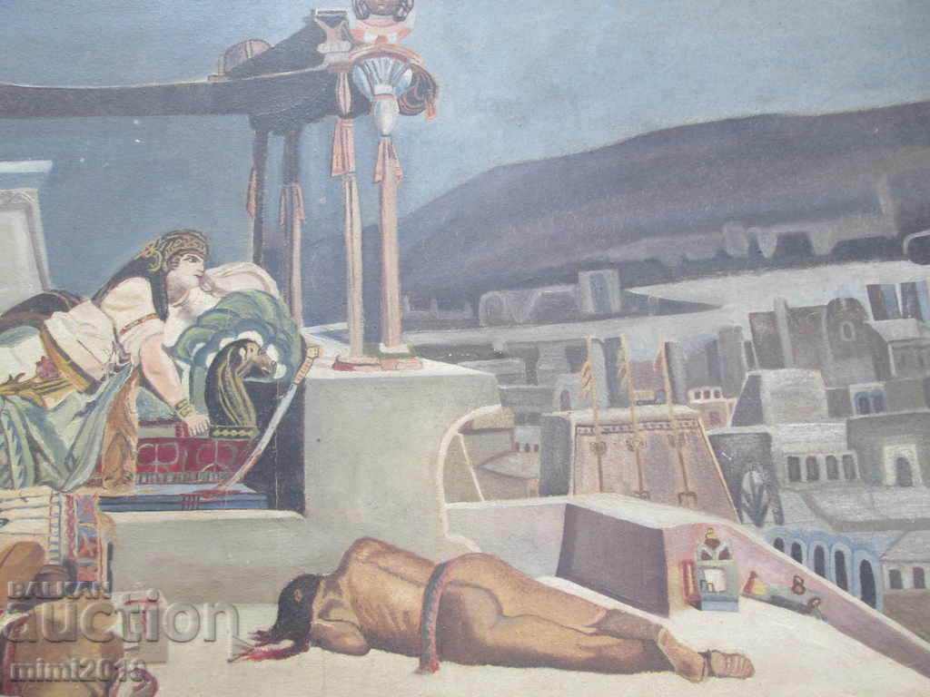 Secession big picture - oil, canvas, signed, Medea - 5 Secession big picture - oil, canvas, signed, Medea - 5