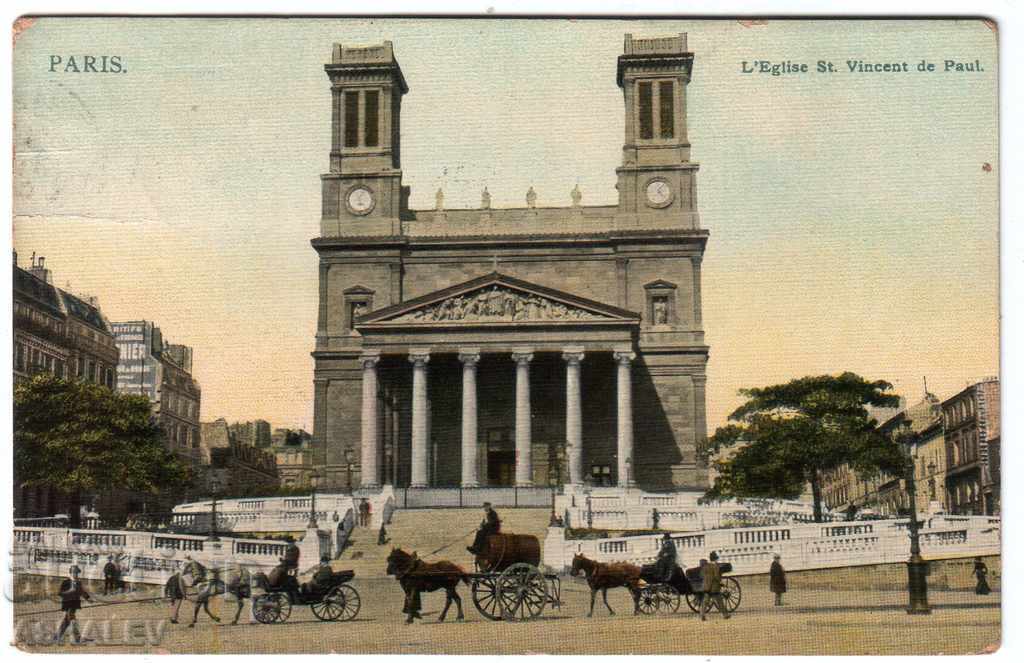Γαλλία 1907 Παρίσι – Ταχυδρομημένη