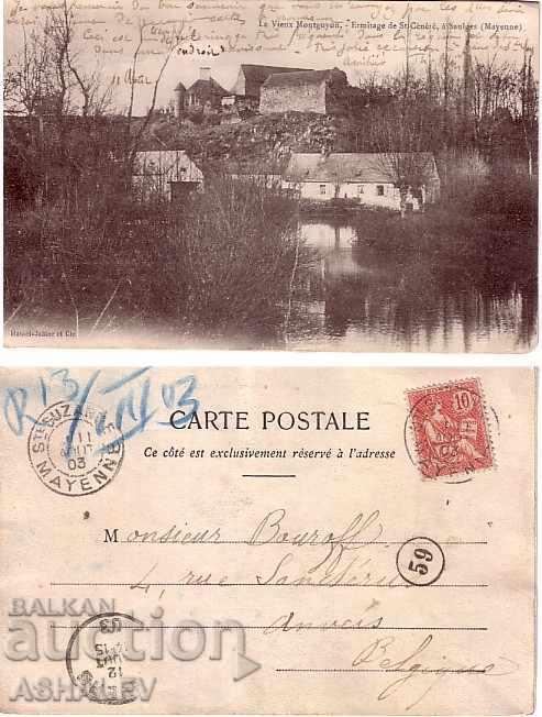 Франция 1903 Maиeнна –  пътувала