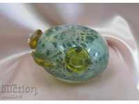 Crystal Glass Figure Frog