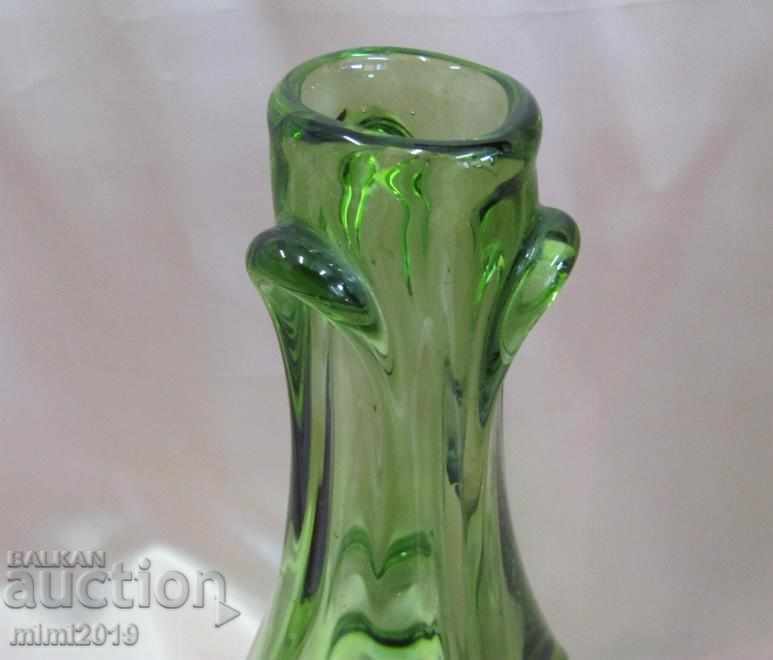 Solid Crystal Glass Vase with price 42.00 BGN | € 21.47