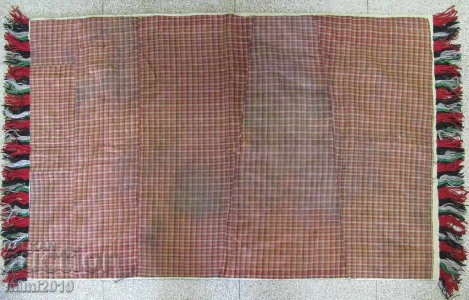 19th Century Hand Embroidered Rug Carpet - 6 19th Century Hand Embroidered Rug Carpet - 6