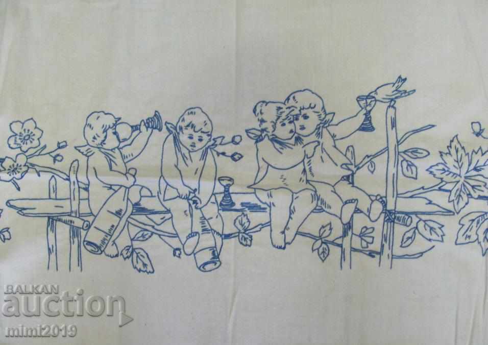 Παλιό χέρι κέντημα κουτί κουβέρτα κάλυψης με τιμή 30.00 BGN | € 15.34 Παλιό χέρι κέντημα κουτί κουβέρτα κάλυψης με τιμή 30.00 BGN | € 15.34