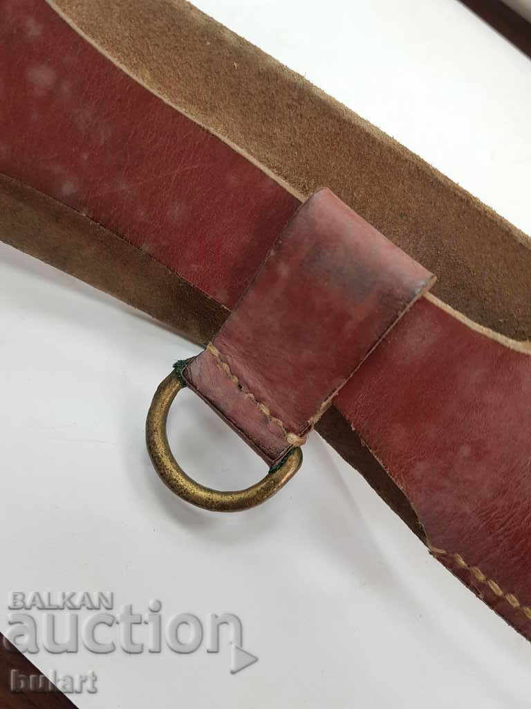 Royal Officer's Belt Leather Belt WWII MILITARY BELT with price 90.00 BGN | € 46.02