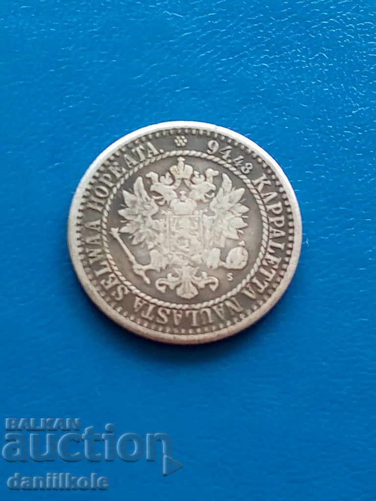 Auction  * $ * Y * $ * FINLAND IN THE RUSSIAN EMPIRE 1 BRAND 1870 RR * $ * Y * $ *