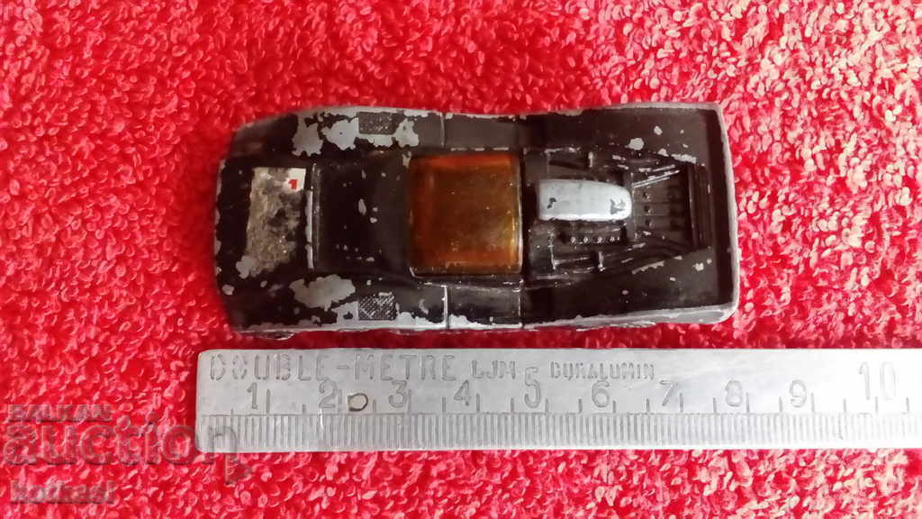 Old small sports metal car Old small sports metal car