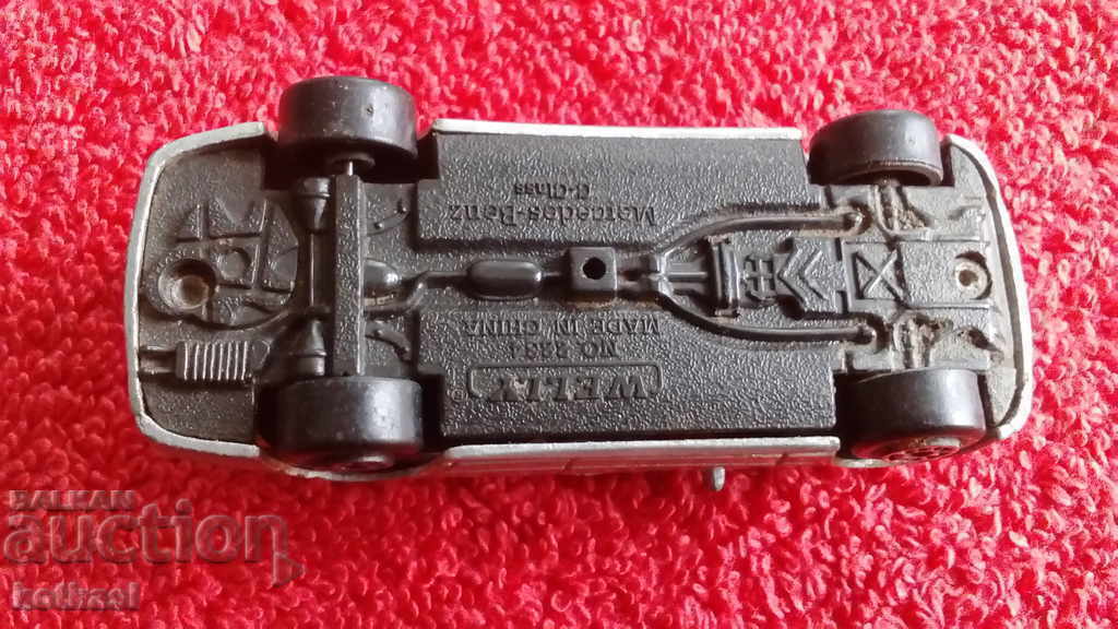 Old small metal car Mercedes China WELLY - 6 Old small metal car Mercedes China WELLY - 6