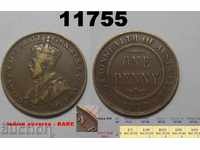 Australia 1 penny 1927 INDIAN OBVERSE RARE