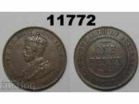 Australia 1 ban 1922 Monedă excelentă