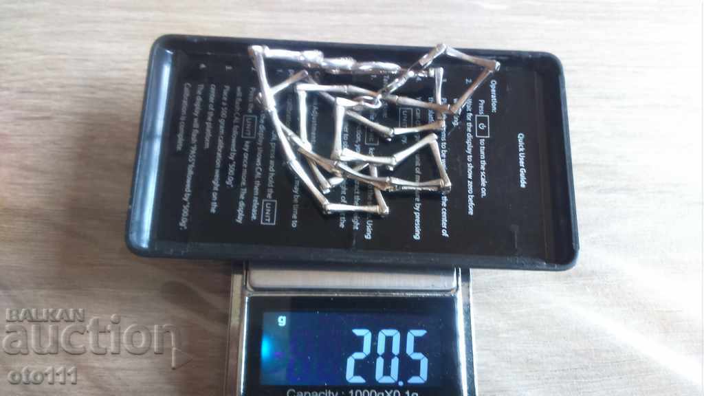 SILVER CHAIN, NECKLACE - 925 - 6 SILVER CHAIN, NECKLACE - 925 - 6