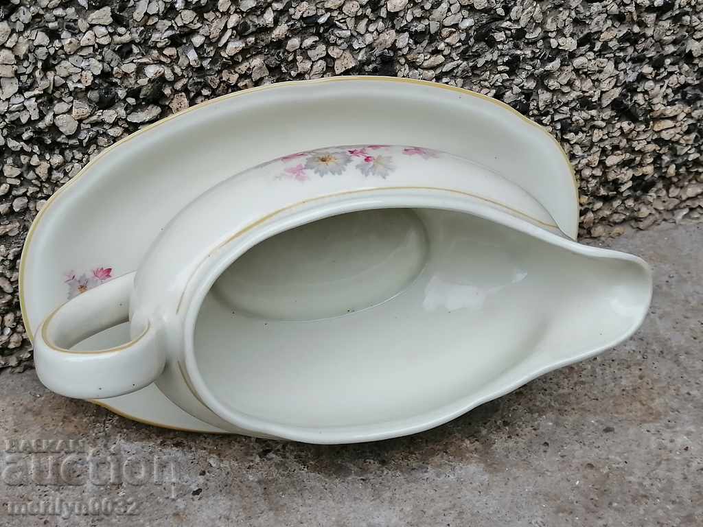 Kitchenware saucer by Bavaria service Bavaria in the early 20th century with price 89.00 BGN | € 45.50 Kitchenware saucer by Bavaria service Bavaria in the early 20th century with price 89.00 BGN | € 45.50