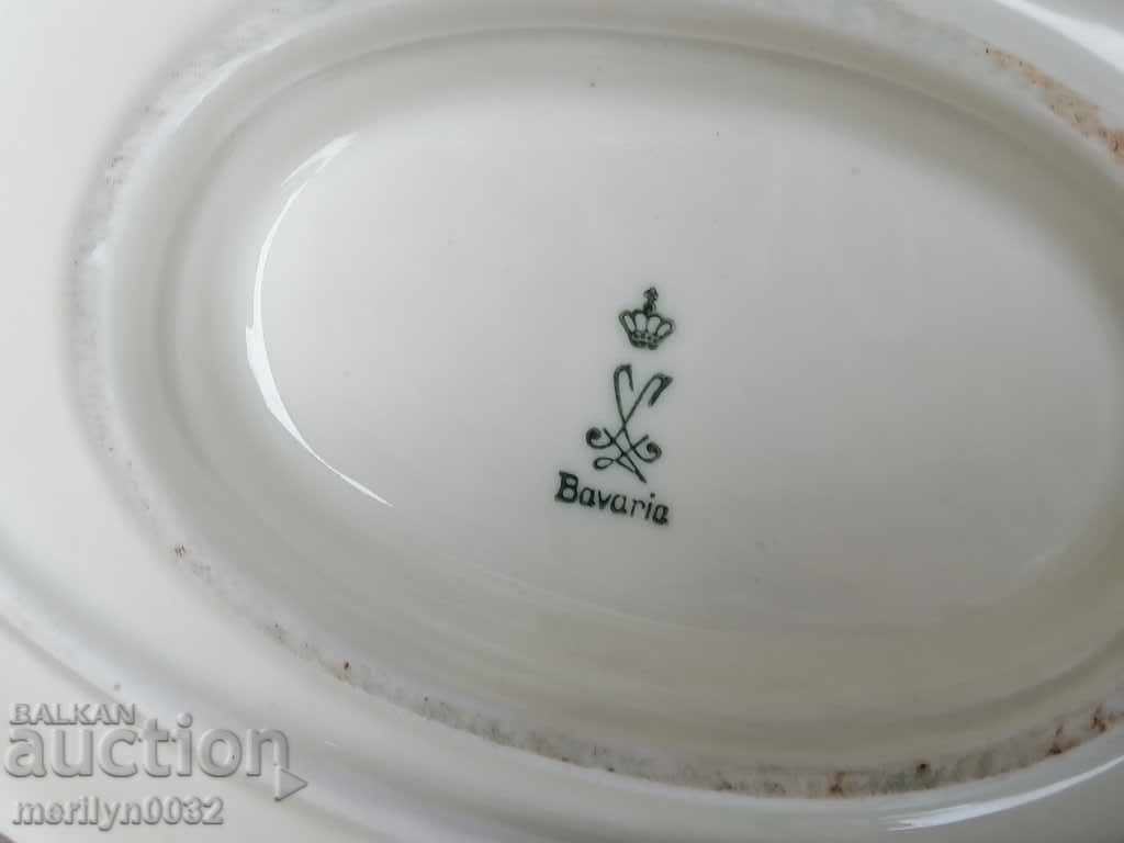 Kitchenware saucer by Bavaria service Bavaria in the early 20th century - 6 Kitchenware saucer by Bavaria service Bavaria in the early 20th century - 6