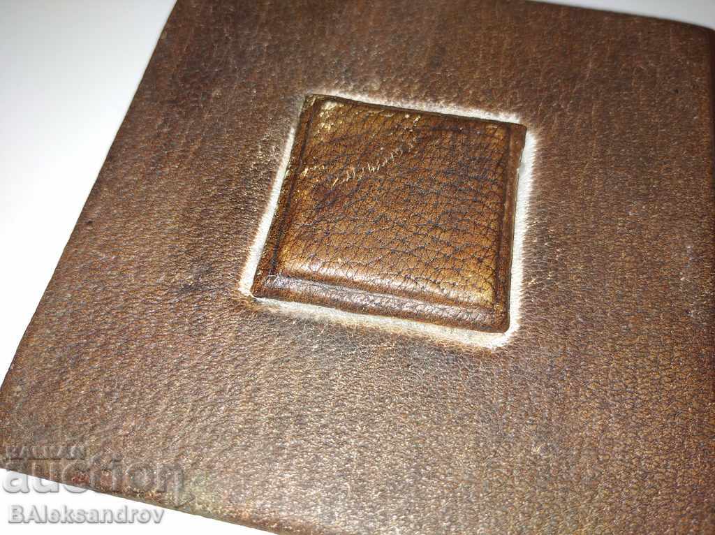 Licitație caseta de bijuterii din piele