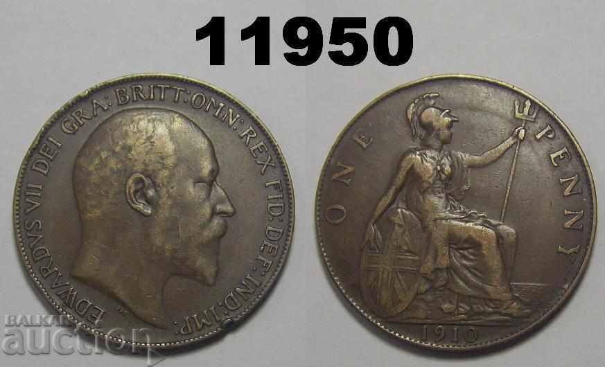 United Kingdom 1 penny 1910 coin