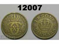 Danemarca 1 coroană 1926 monedă