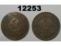 Китай Kiangsu-Chingkiang 10 cash 1906 монета