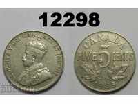 Canada 5 cenți 1935 moneda