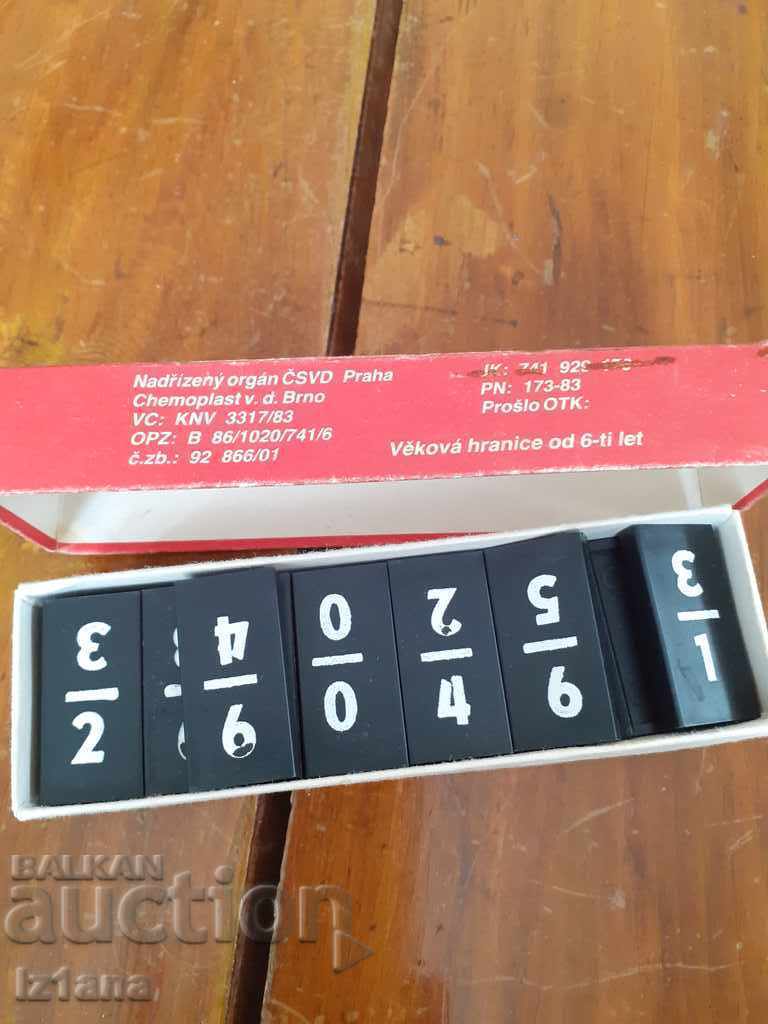 Auction An old domino Auction An old domino