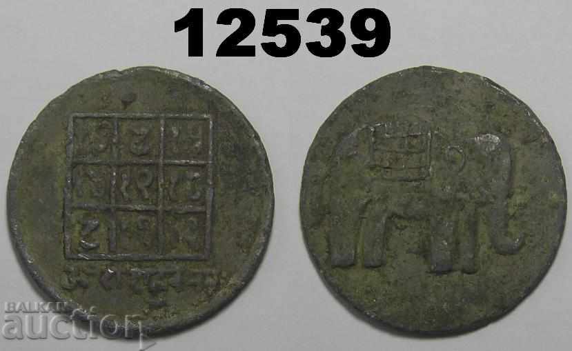 Antique token Elephant temple token Rare