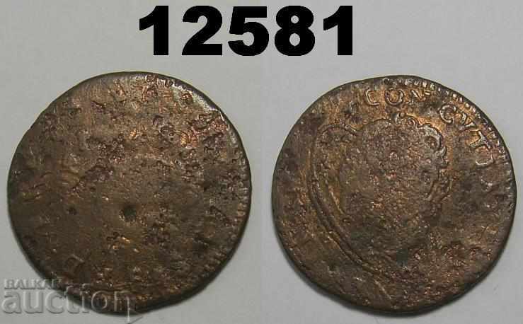 Малта 1 тари (1742-57) 20 грани Рядка монета