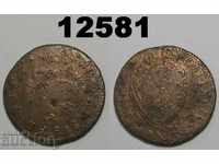 Μάλτα 1 δοχείο (1742-57) 20 αντιμετωπίζει Σπάνιο νόμισμα