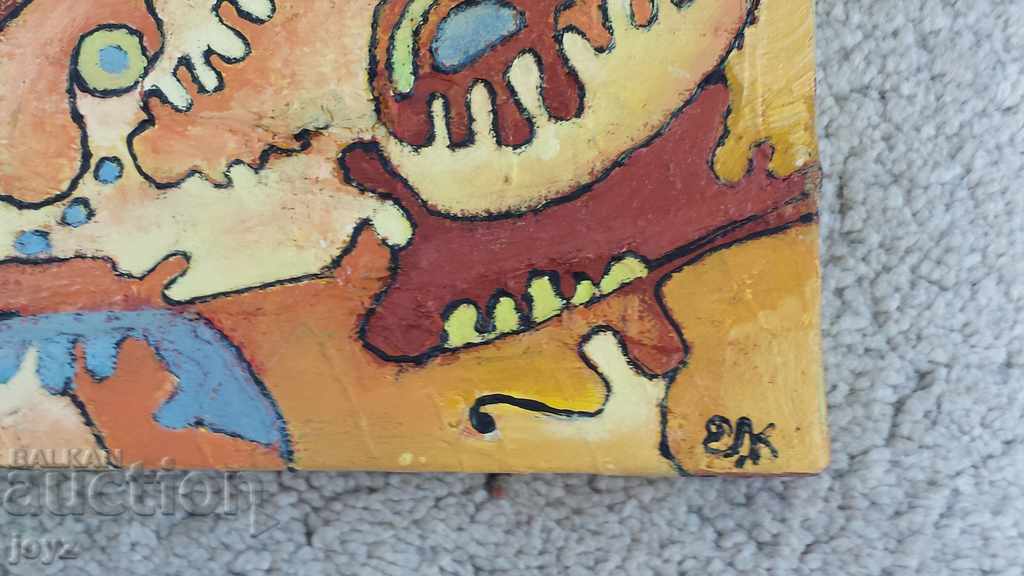 Painting "LAGUNA" oil on canvas with a frame / E. Kiselichka with price 80.00 BGN | € 40.90 Painting "LAGUNA" oil on canvas with a frame / E. Kiselichka with price 80.00 BGN | € 40.90