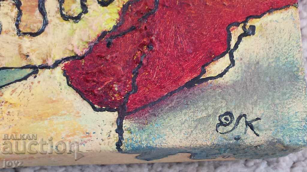 Painting "LAGUNA" oil on canvas with a frame / E. Kiselichka with price 80.00 BGN | € 40.90 Painting "LAGUNA" oil on canvas with a frame / E. Kiselichka with price 80.00 BGN | € 40.90