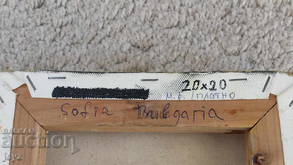 Painting "LAGUNA" oil on canvas with a frame / E. Kiselichka - 5 Painting "LAGUNA" oil on canvas with a frame / E. Kiselichka - 5