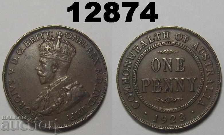 Australia 1 penny 1923 coin