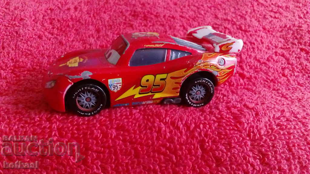 Old small solid metal sports car with price 10.50 BGN | € 5.37 Old small solid metal sports car with price 10.50 BGN | € 5.37